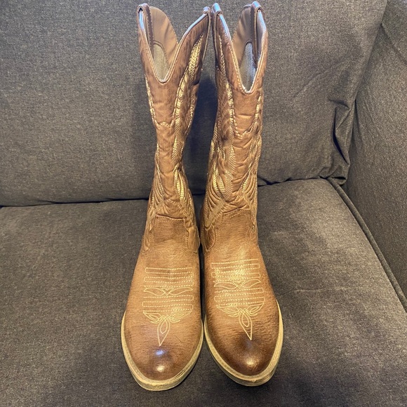 Brown Cowboy Boots - Picture 5 of 5